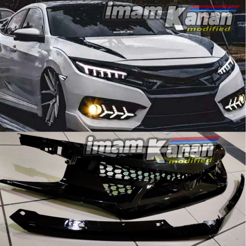 grill Civic turbo 2016-2019