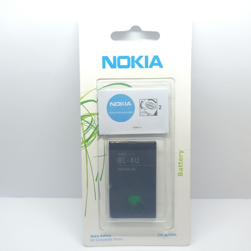 Baterai Batre Nokia 206 / 310 / 500 / 3120 / BL-4U Original