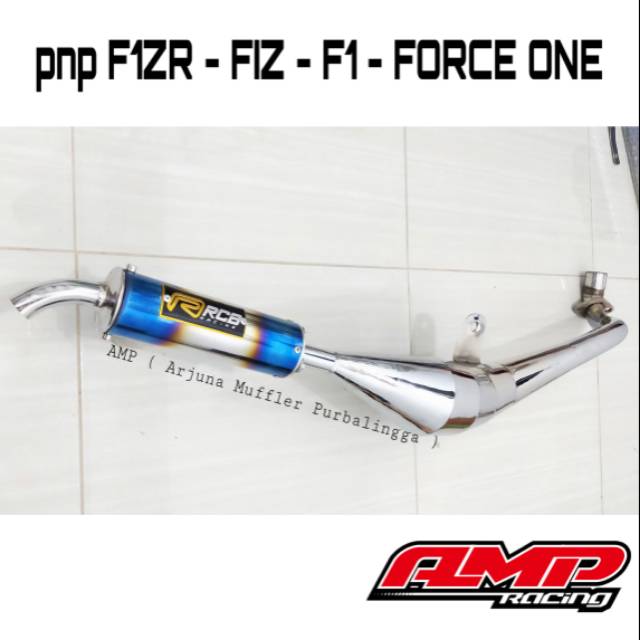 KNALPOT F1ZR - KNALPOT RCB PNP F1ZR - KNALPOT F1ZR CROM SLINCER BLUEMOON