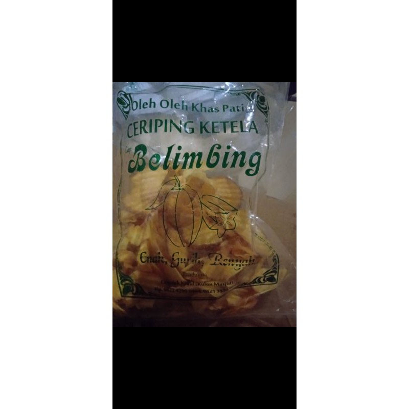 

kripik ketela cap blimbing