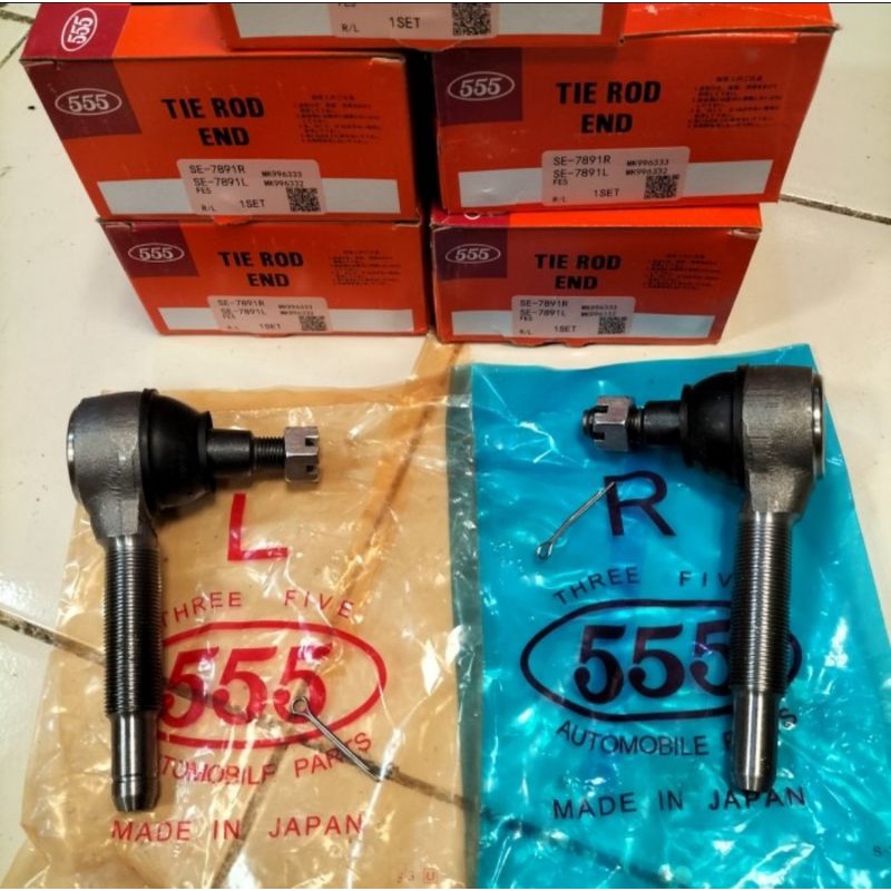 TIE ROD END PS125 TURBO CANTER 555 JAPAN 1SET=2PC ORIGINAL