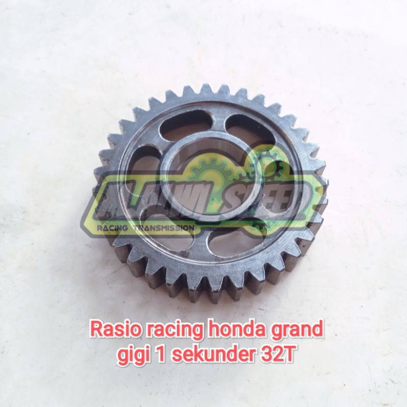Rasio racing honda grand gigi 1 sekunder 32T