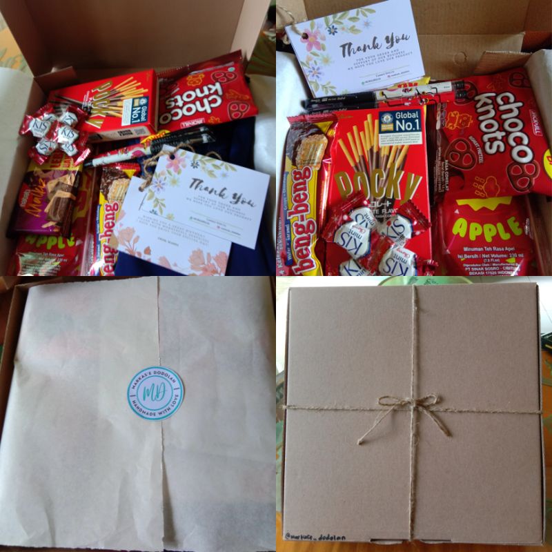 Gift box snack | Gift box snack + hijab