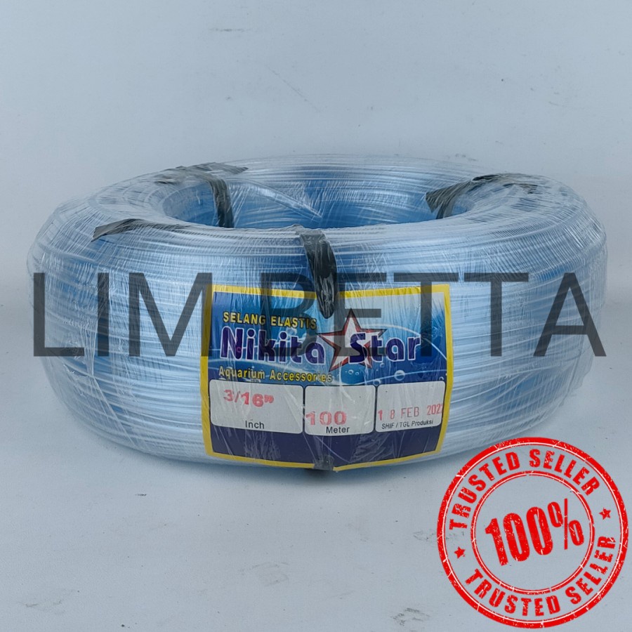 1 Roll Selang Aerator Nikita 100M / Selang Hydroponik 3/16