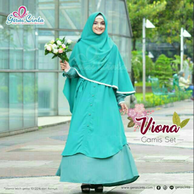 Model baju gamis gerai cinta