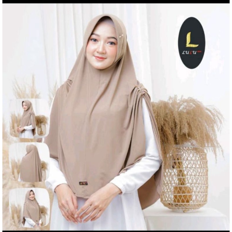 HIJAB KERUDUNG LULU MAURA ORIGINAL COD