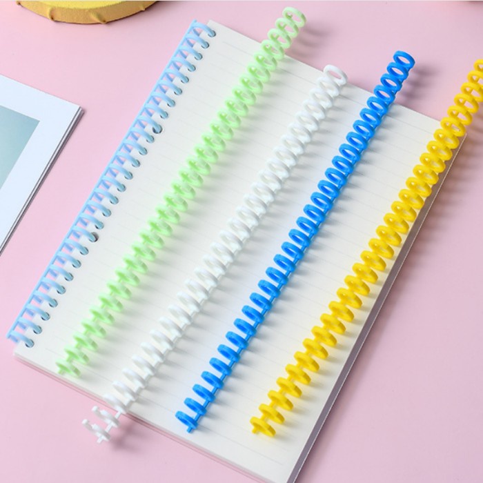 

ORGANIZER-DOCUMENT- RING BINDER LOOSE LEAF 30 HOLES BISA A4/ B5/ A5 SPIRAL BY BUKUQU - TRANSPARAN