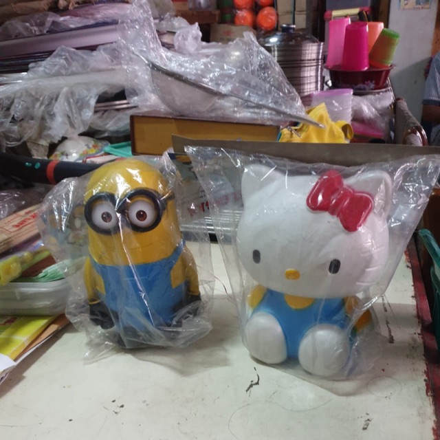 CELENGAN PLASTIK  HELLO  KITTY  MURAH ORIGINAL Shopee Indonesia