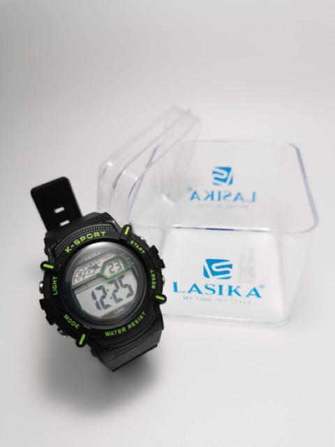 Original Jam Tangan Merk Lasika Sporty watch Water Resistent