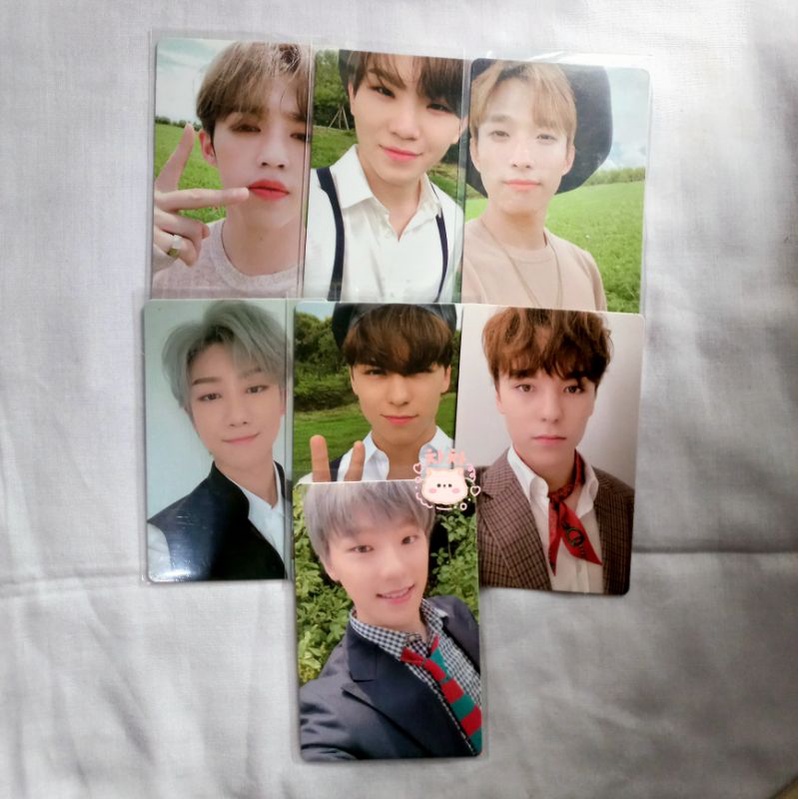 SEVENTEEN OFFICIAL AN ODE PHOTOCARD Scoups Woozi Beret DK Minghao Vernon Dino
