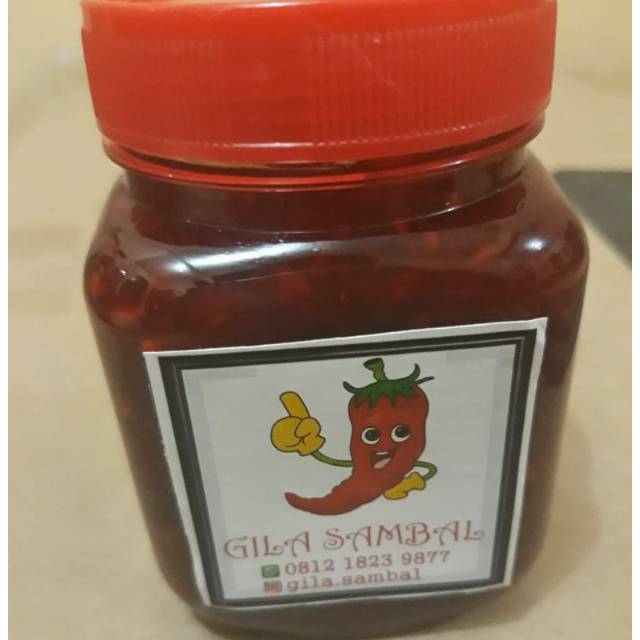 

GILA SAMBAL Homemade Sambel Terasi Pedas 200gr