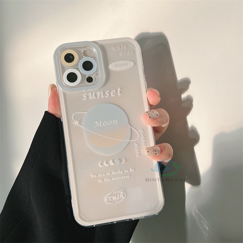 Case Motif Planet Untuk Redmi Note 11S 11 Pro 10C 10A 9C 9T 9A Note 10 5G 10S 8 8 Pro 7 Poco M3 X3 Pro NFC