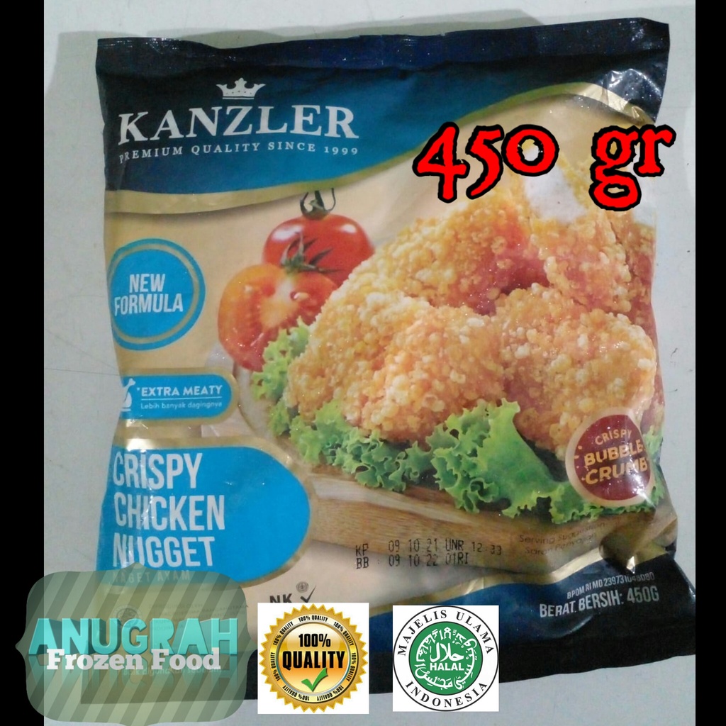 

KANZLER CHICKEN NUGGET CRISPY 450 gr