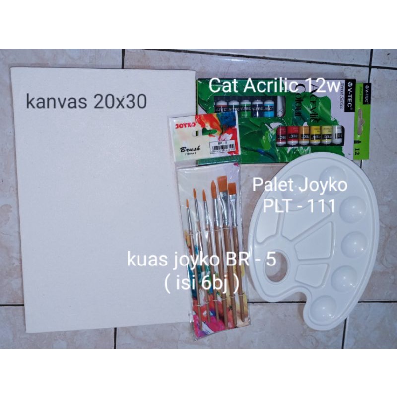 

Paket kanvas 20x30