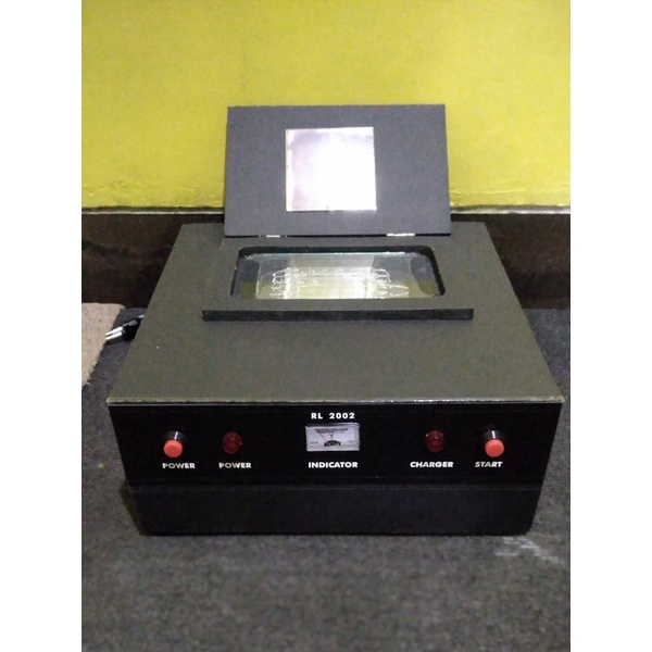 Mesin stempel flash 6 lampu