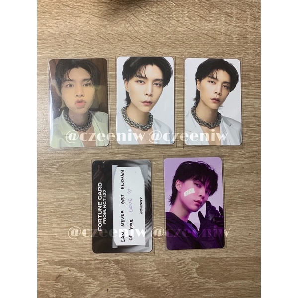 Official Photocard Johnny MD The Link Fortune Set