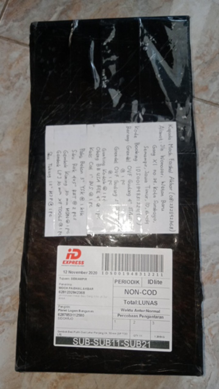 Grendel Slot Pintu Jendela Overfall Gudang Uk. 2 Stamco