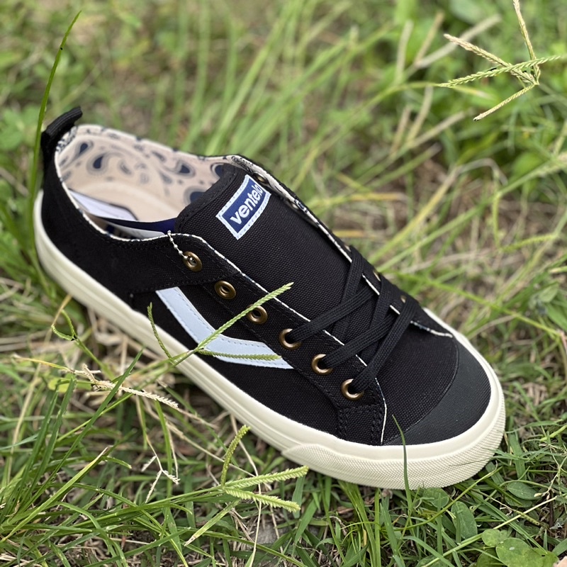 Ventela Reborn Reflective Black natural Ventela x evil papa gading sepatu ventella original 100%