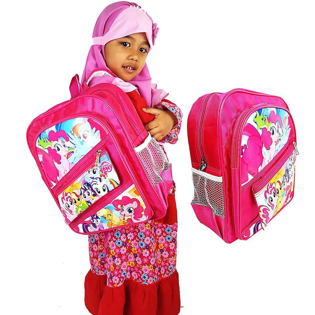 [BISA COD] TERMURAH!! TAS RANSEL ANAK CEWEK SEKOLAH PG TK PINK DAN UNGU CANTIK