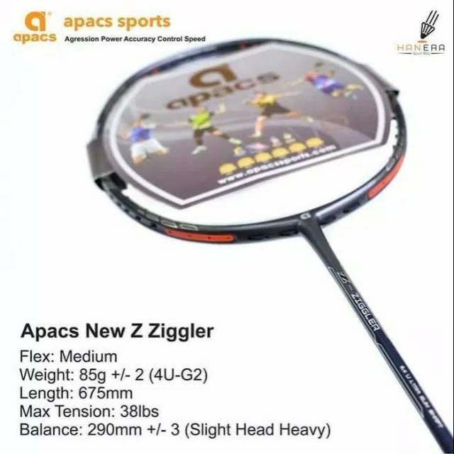 NEW RAKET APACS Z-ZIGGLER