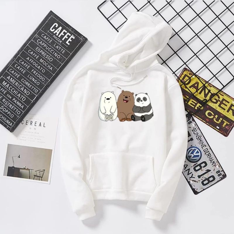 New Panda Sweater Fleece Bagus Lucuu