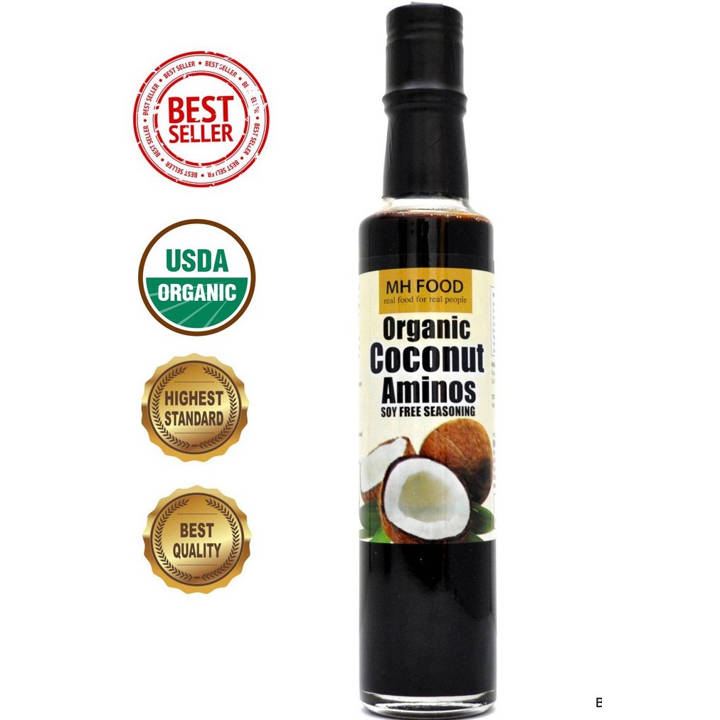 Mh Food Organic Coconut Aminos Soy Free Seasoning 250g