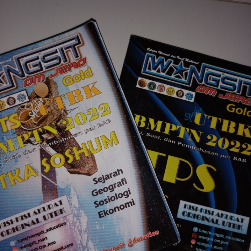 WANGSIT TPS & TKA SOSHUM (PAKET SBMPTN SOSHUM) 2022