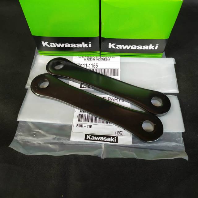 Sepasang Plat Unitrek Unitrack Shock Belakang Ninja 150 R - SS Ori Kawasaki