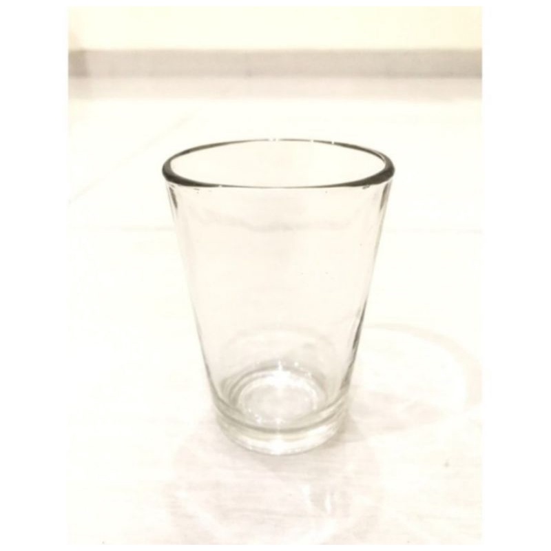 Gelas Kaca 208 Polos-Perlusin-Khusus Gojek