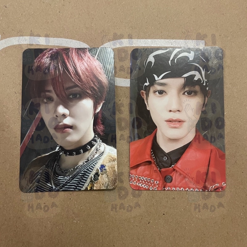 [READY INA] UNSEALED EARTHQUAKE RAMDOM PHOTOCARD LUGGAGE STICKER SET NCT127 Taeyong Yuta Haechan