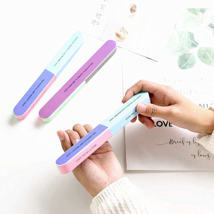 Pengasah Kuku / Kikir Kuku Untuk Manicure Kuku Mengkilap