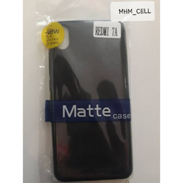 Blackmatte case redmi 7a / SLIMMATTE case redmi 7a / slim case murah
