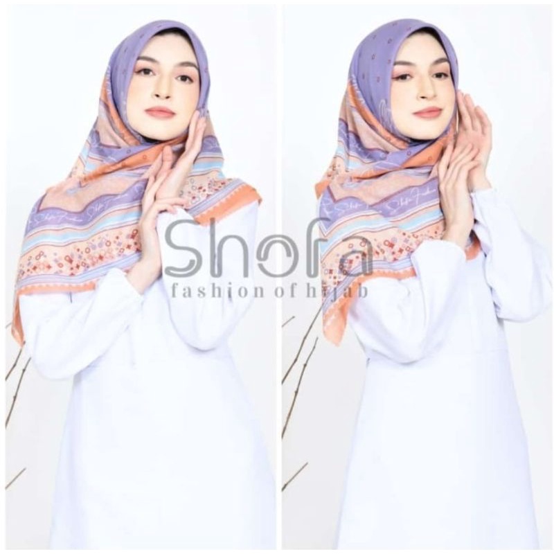 Hijab denay segi empat Lasercut MS Hijab /kerudung motif terbaru-Ms 42
