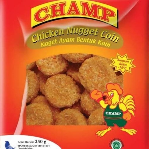 

CHAMP NUGGET COIN 200GR / NAGET AYAM KOIN