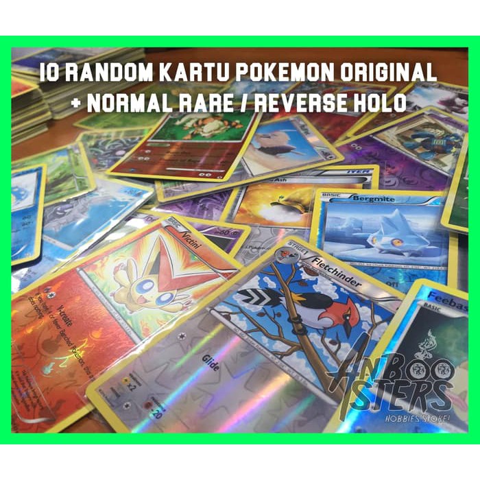 Kartu Aikatsu - Kartu Animal Kaiser - Kartu Remi Random Pack 10 Kartu Pokemon Original + Rare/Rh