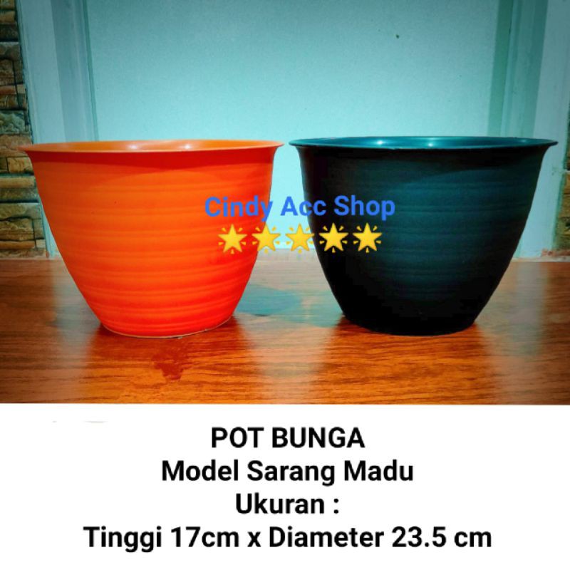 Pot Honey Pot Tawon Model Sarang Lebah 24 Bahan Tebal