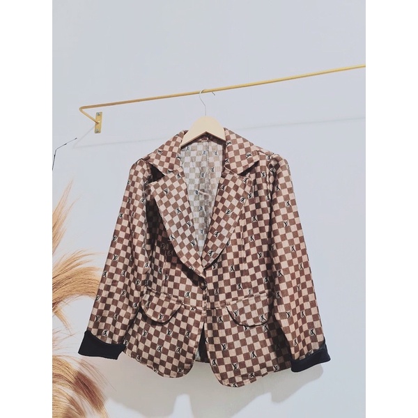 Blazer wanita / blazer / blezer wanita / BLAZER GCG WANITA IMFORT READY STOCK/ jaket wanita / blazer premium / BLAZER GC COKLAT IMPORT / LEZER GC PREMIUM TERMURAH Ready BY DYOURA