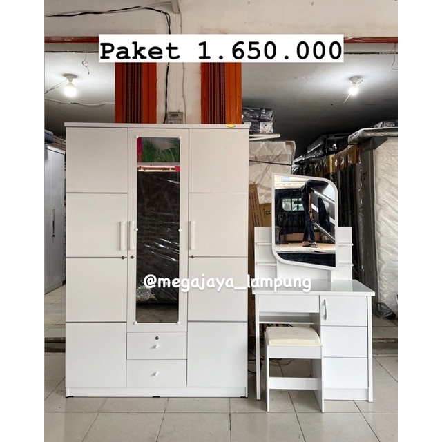 lemari set +  meja rias romaro