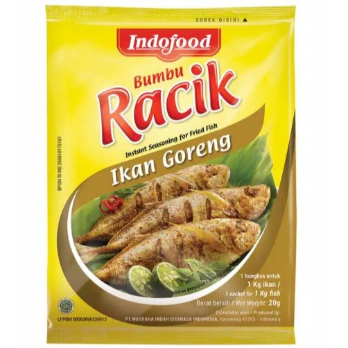 

Bumbu Racik Indofood Ikan Goreng