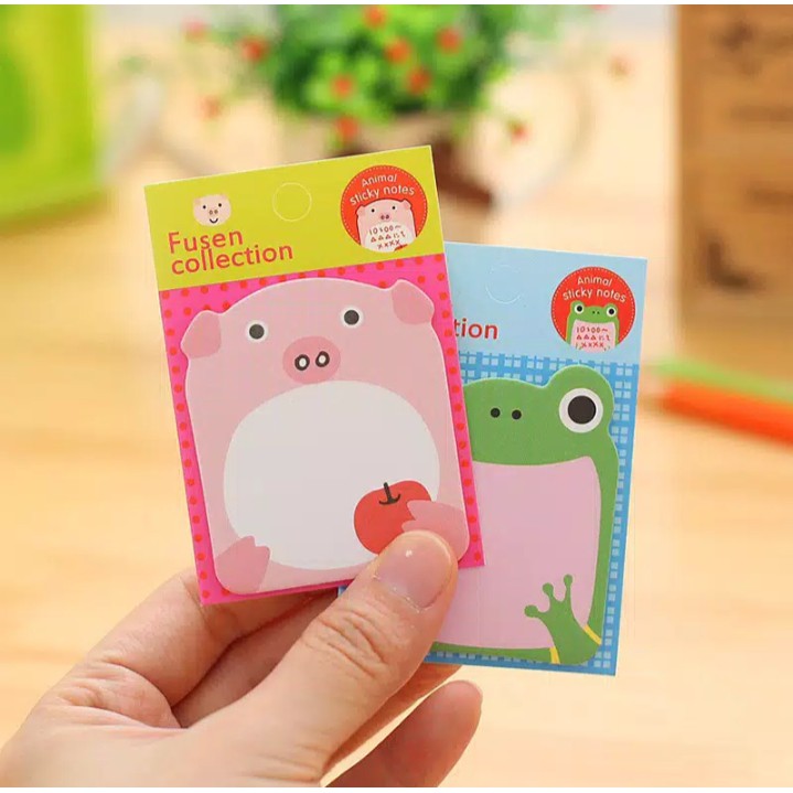 

notes Desain Kartun Binatang Lucu Gaya sticky note memo lucu