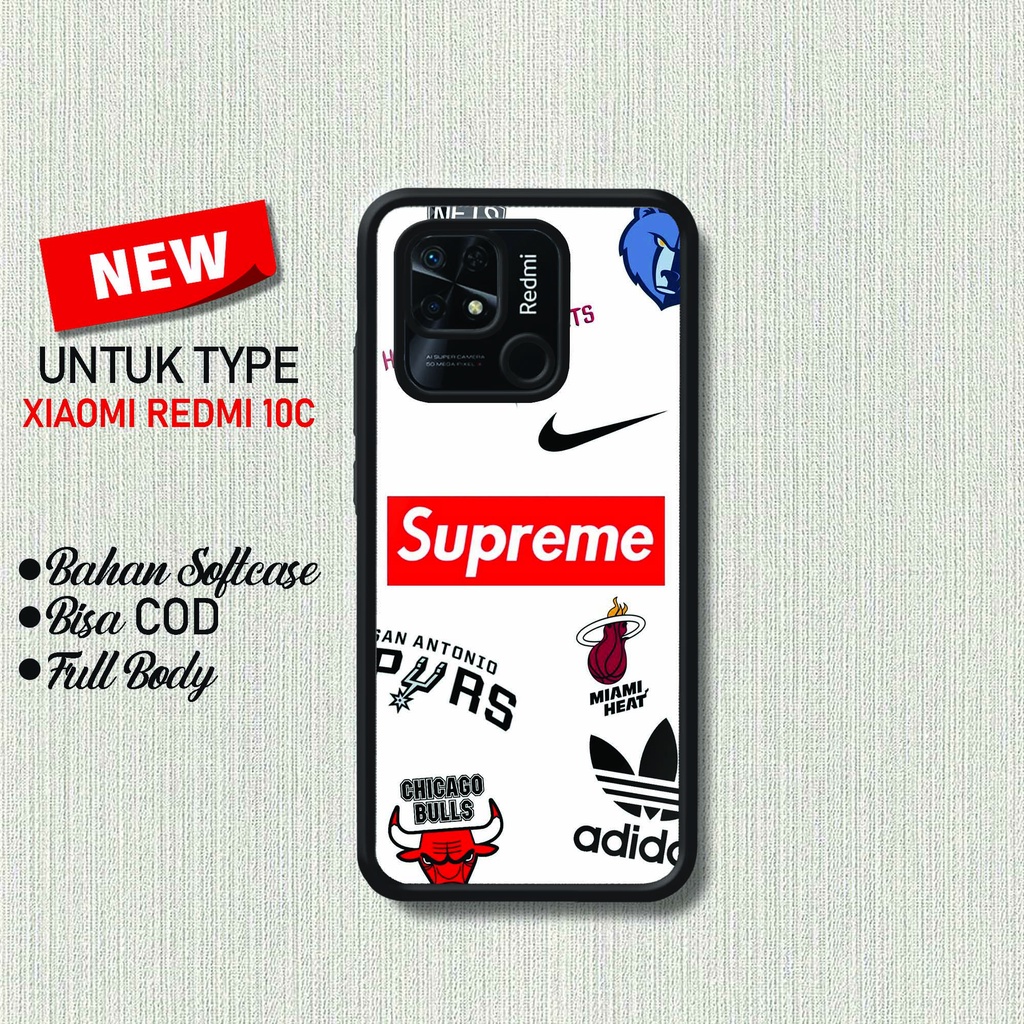 Case Redmi 10C - Hardcase Xiaomi Redmi 10C  - Softcase Xiaomi Redmi 10C - Cassing Elegant Xiaomi Red