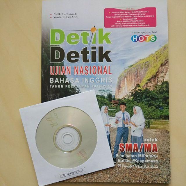 Detik UN / USBN SMA Terbaru 2019-B. Inggris +Copy CD