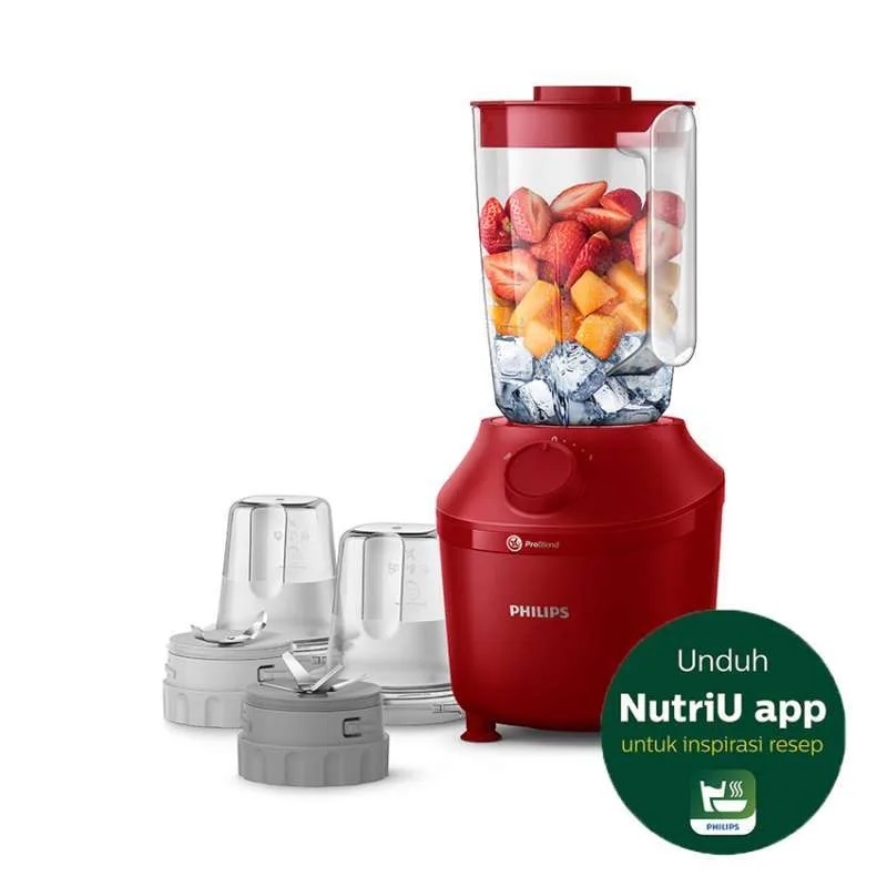 PHILIPS BLENDER HR2042-HR-2042 GELAS PLASTIK KAPASITAS 1 LITER ORIGINAL