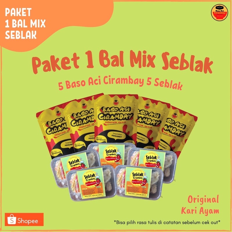 

Paket Reseller Baso Aci Cirambay Mix Seblak