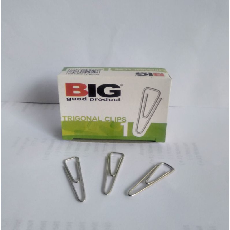 

BIG Trigonal Paperclips (Klip Kertas Bentuk Segitiga)