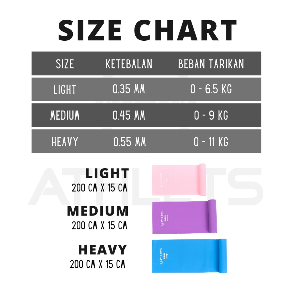 ATHLETS Resistance Sheet Premium | Yoga Band | Resistance Band Pilates Exercise & Therapy-1