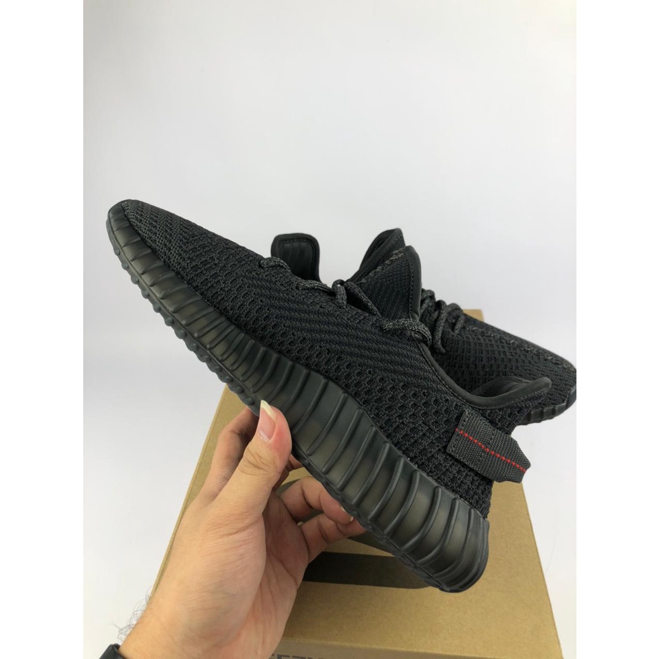 Yeezy 350 V2 Black Static (Laces Reflective) PK, Guaranteed 100% Real Pic Made In China