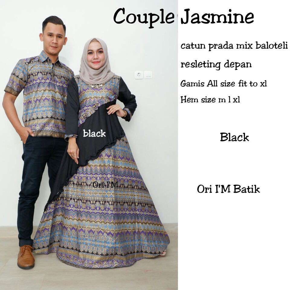 GROSIR BATIK COUPLE JASMINE