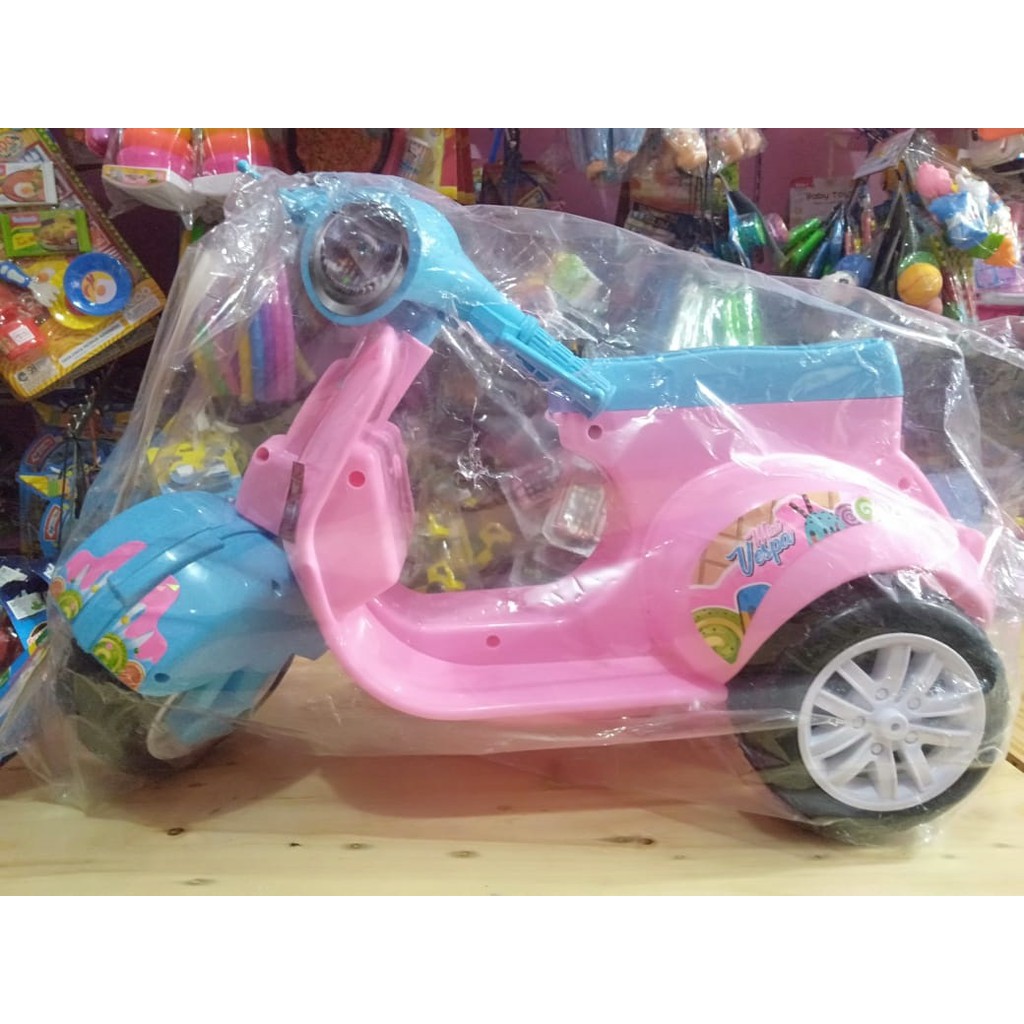 mini vespa / mainan anak / mainan motor vespa