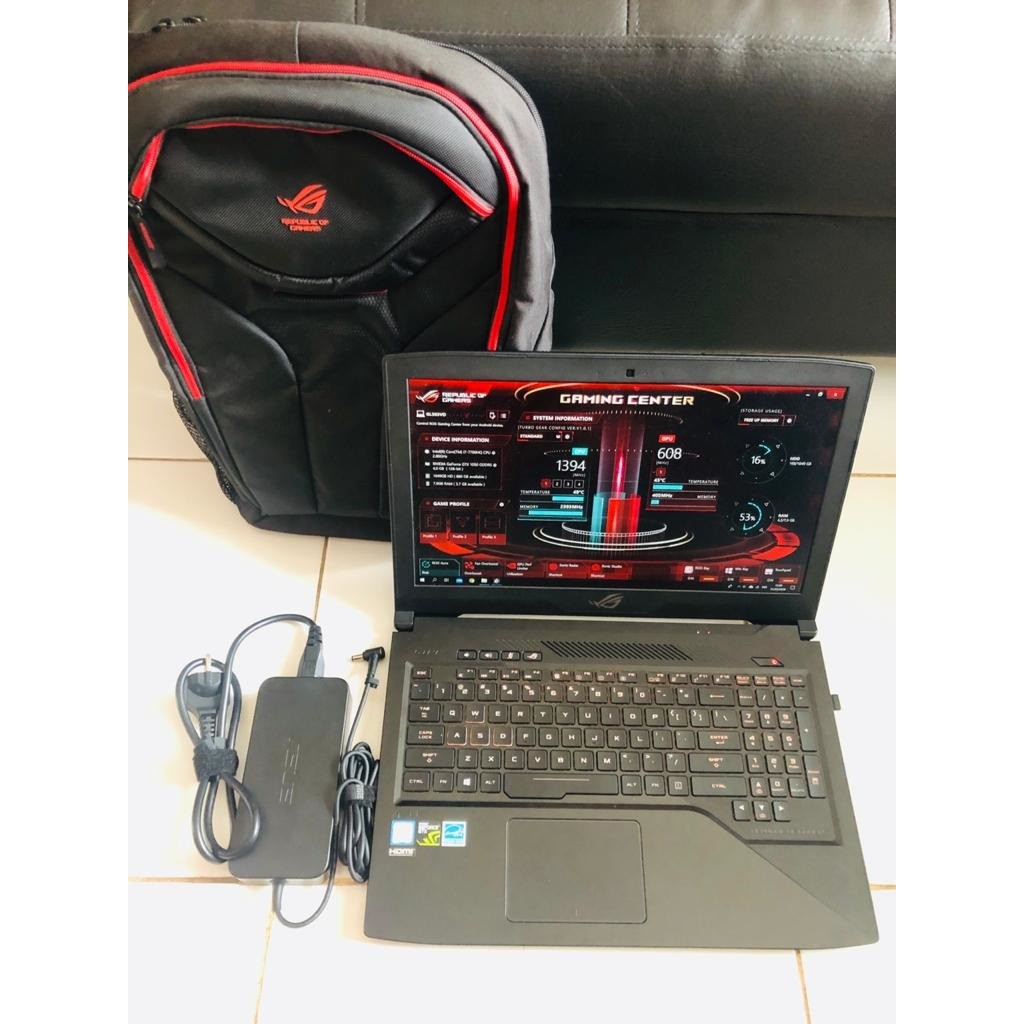 Asus ROG GL503VD-FY387T - Intel Core i7 7th Gen (8GB/1TB + 128GB SSD/Nvidia GTX1050 4GB/Windows 10